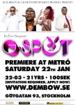 L�r 22/1: Premi�r f�r G-Spot p� Metr�