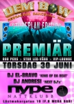PREMI�R! DEM BOW P� NYPE, STUREPLAN � TORS 30
